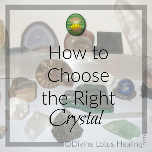 Divine Lotus Healing How to Choose the Right Crystal