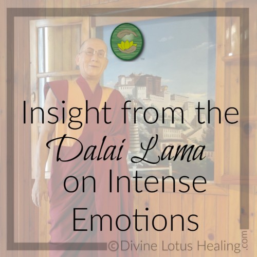 Divine Lotus Healing | Insight from the Dalai Lama on Intense Emotions