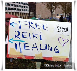 Divine Lotus Healing | Reiki at Occupy Boston