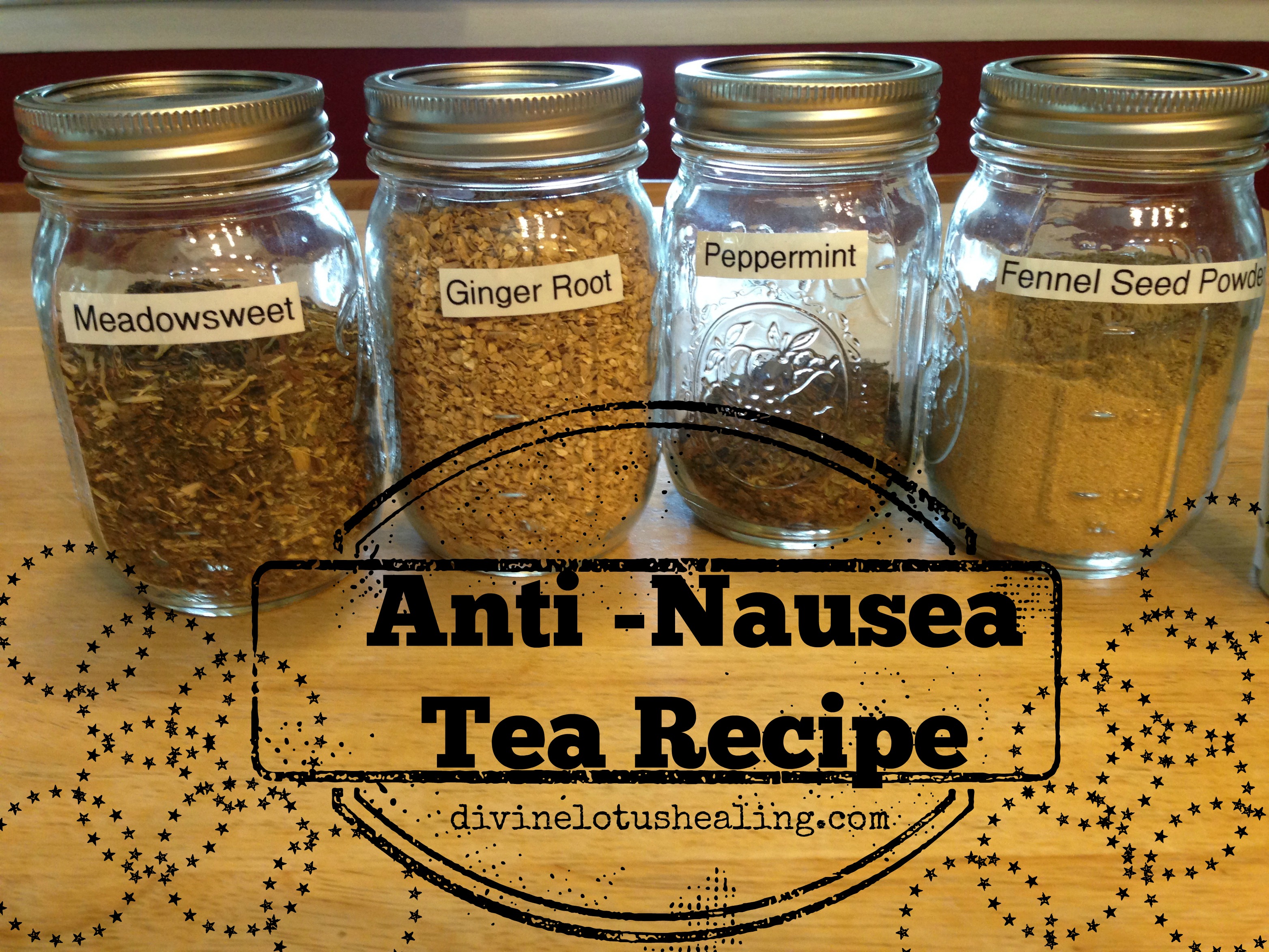 Anti Nausea Tea Recipe | Divine Lotus Healing