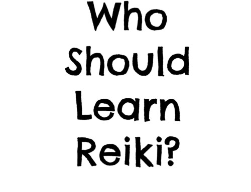 Who Should Learn Reiki?