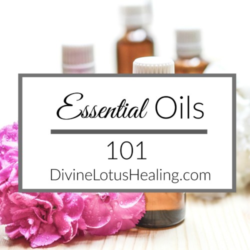 Divine Lotus Healing Essential Oils 101 Square