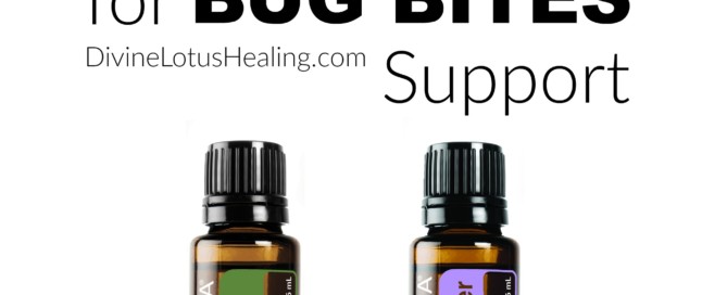 Divine Lotus Healing Essential Oils for Bug Bites Support