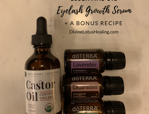 Essential Oil Eyelash Growth Serum Recipe