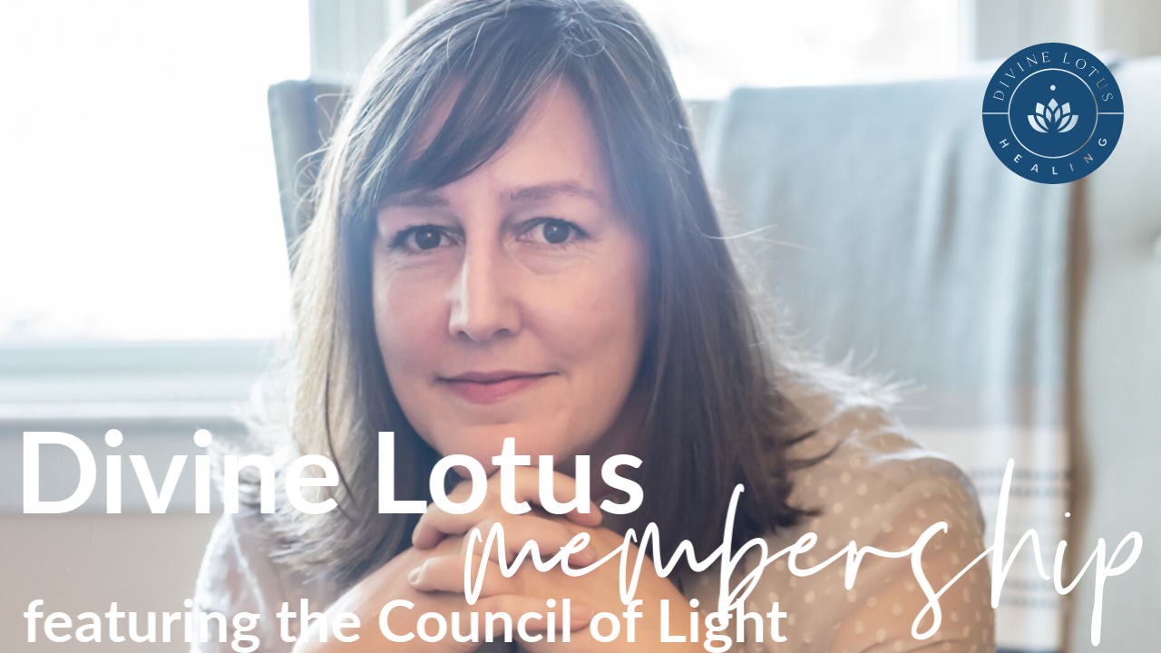 divine lotus membership featuring the council of light rectangle